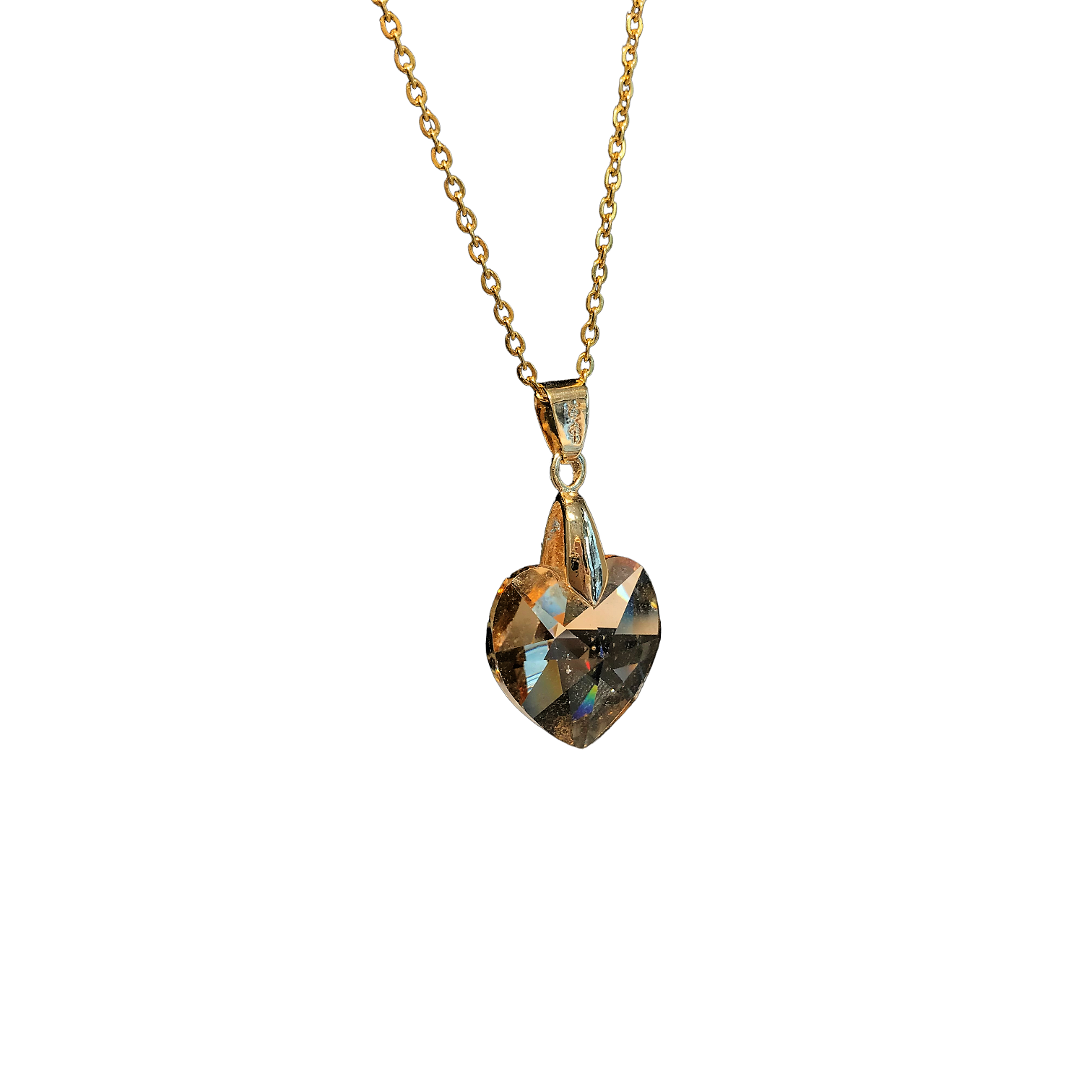 Lk Designs Heart Xryso Mentagion Me Krystalla Kosmimata